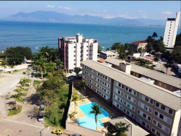 Apartamento Dona Frida Prainha Com Wifi Pe Na Areia Caraguatatuba Exterior photo