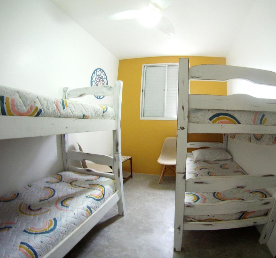 Apartamento Dona Frida Prainha Com Wifi Pe Na Areia Caraguatatuba Exterior photo